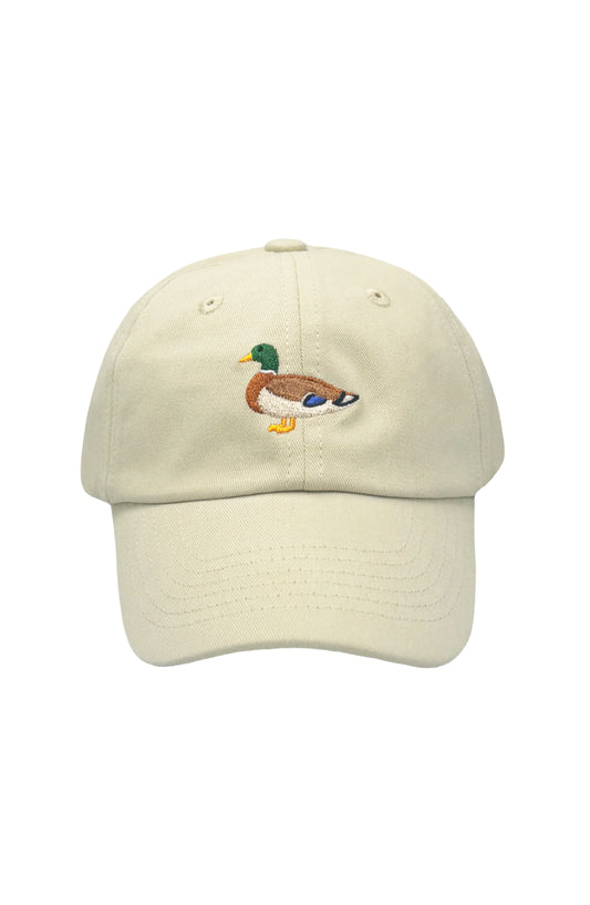 Bits & Bows Khaki Mallard Baseball Hat
