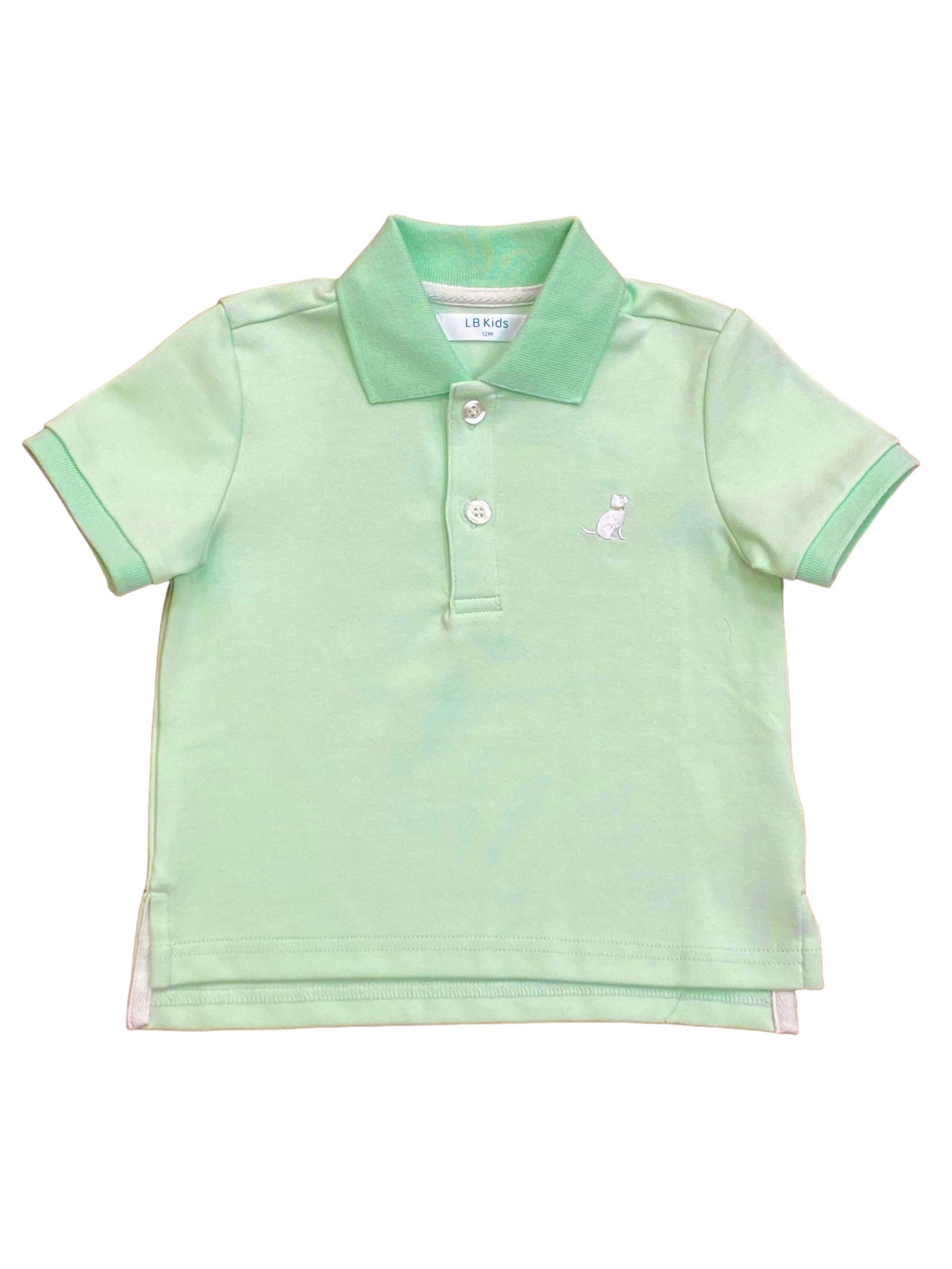 LB Kids Blake Mint Polo