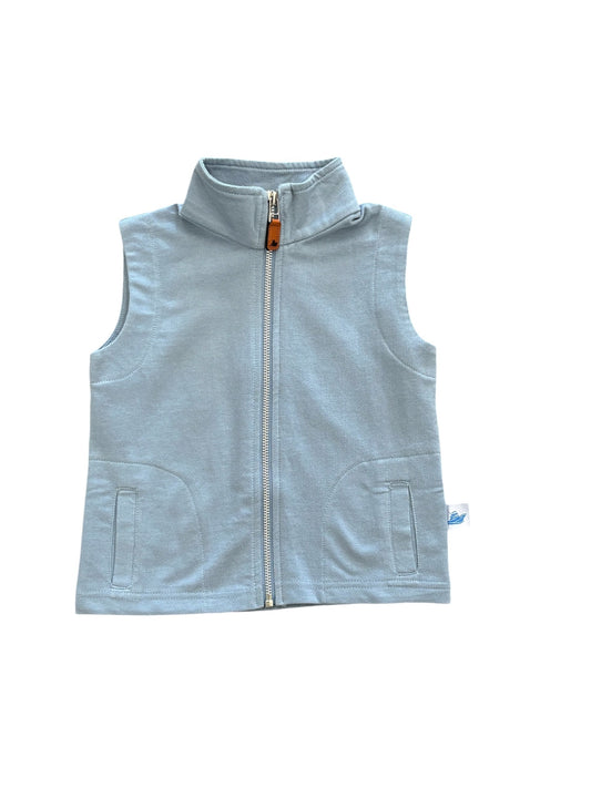 Southbound Dusty Blue Knit Vest