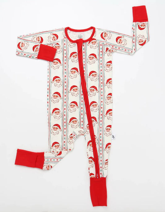 Benji & Bru Vintage Santa Zippie