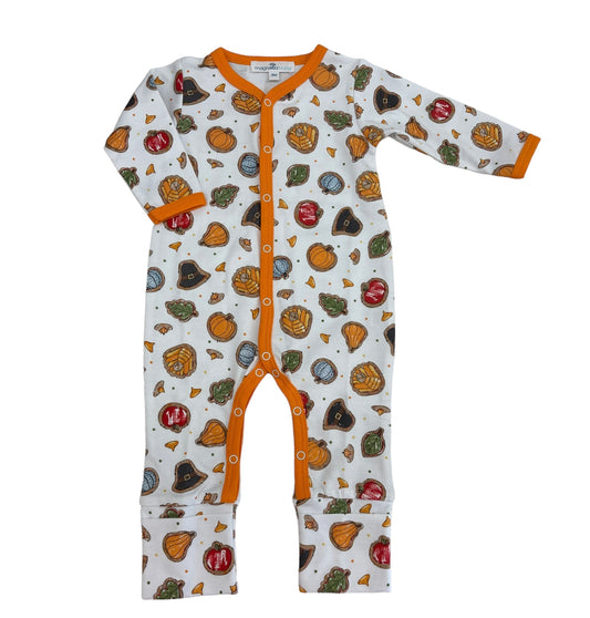 Magnolia Baby Gobble, Gobble Cookies Playsuit