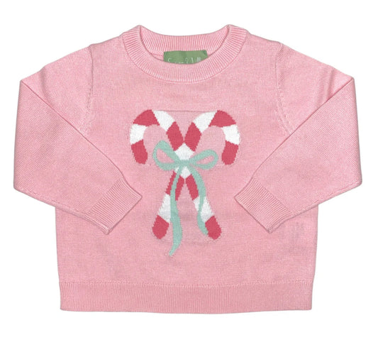 Sage & Lilly Candy Canes Sweater