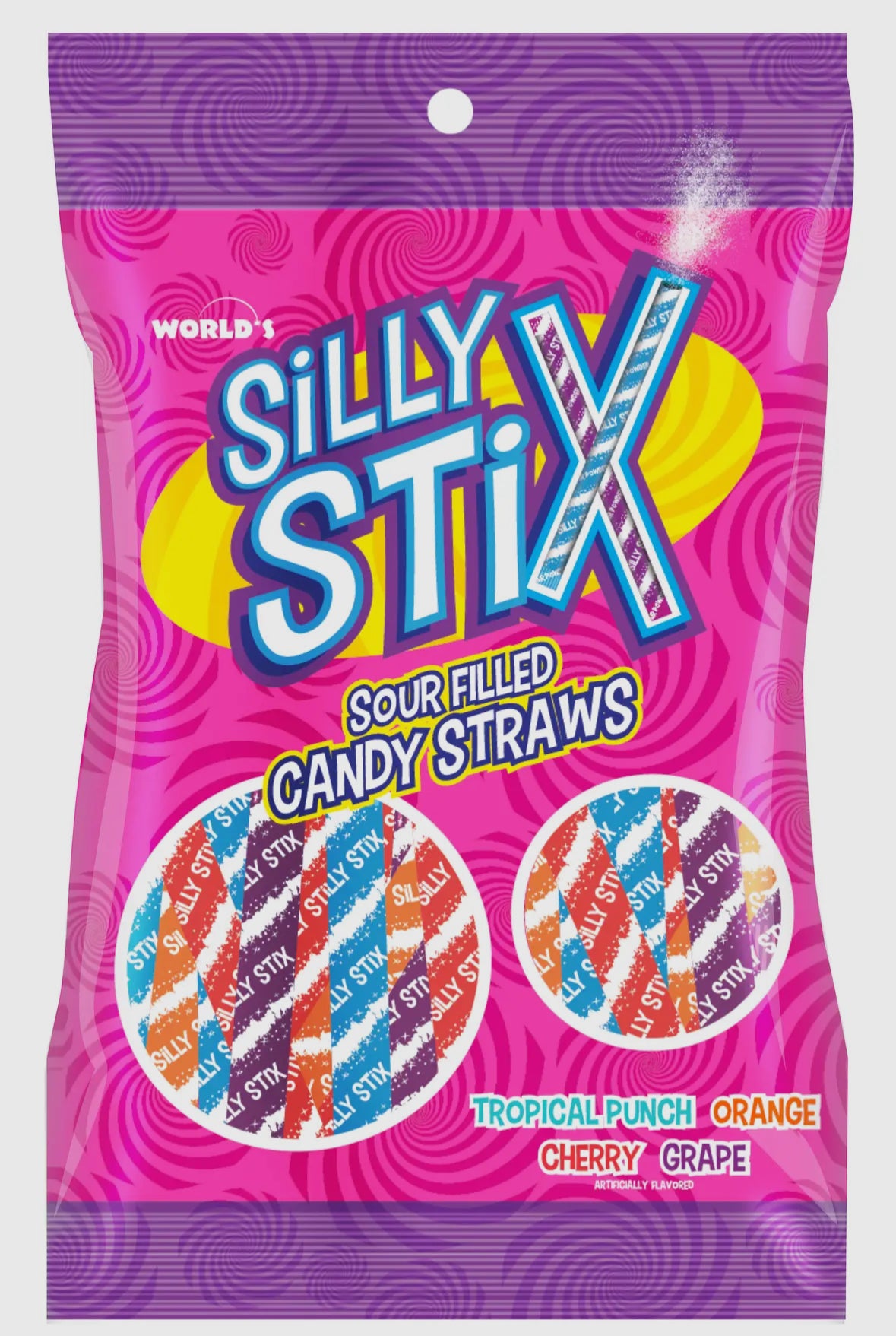 Silly Stix Candy Straws