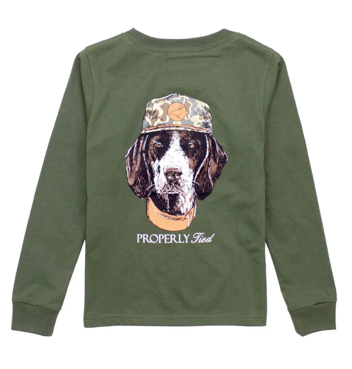 Properly Tied Man's Best Friend on Olive