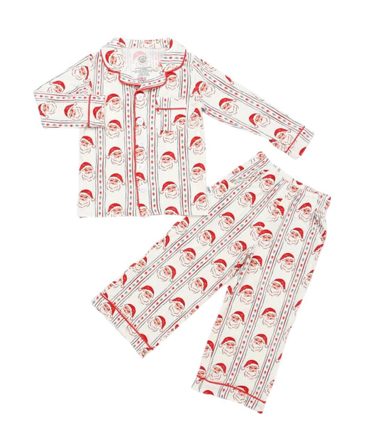 Benji & Bru Vintage Santa Pajama Set