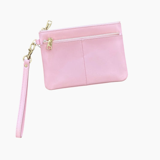 Carrying Kind Pink Leather Essential Bag