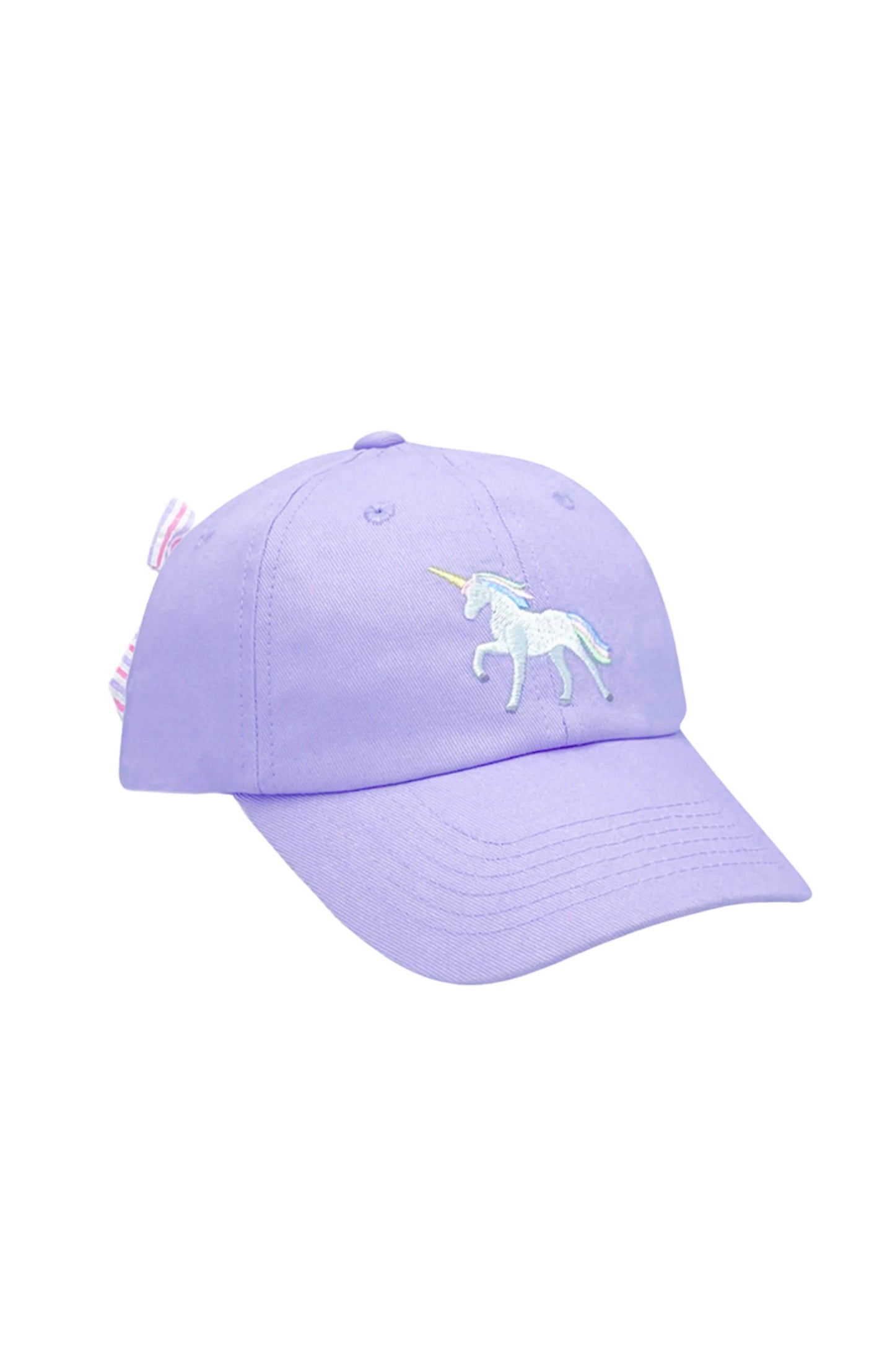 Bits & Bows Unicorn Bow Baseball Hat