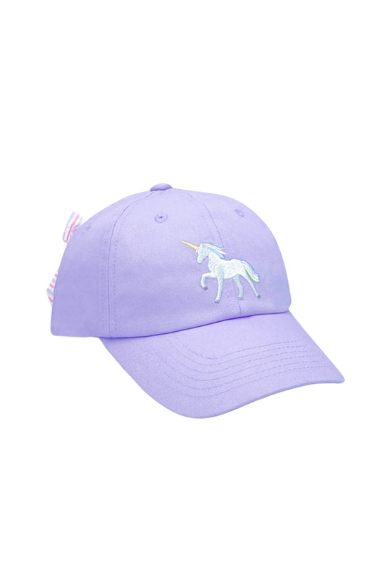 Bits & Bows Unicorn Bow Baseball Hat
