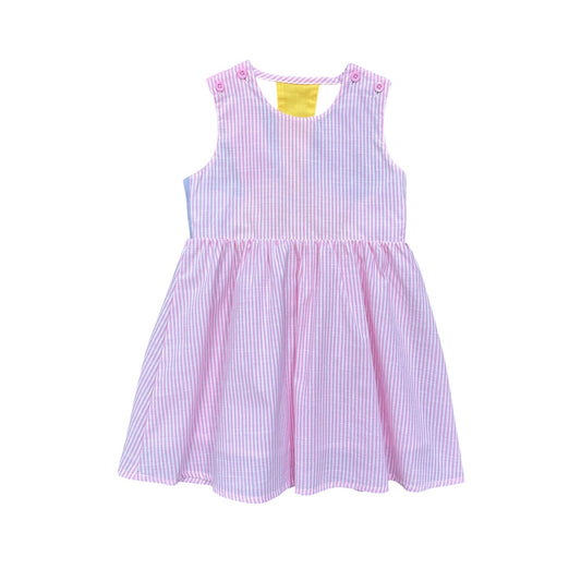 Lulu Bebe Sunny Color Block Dress