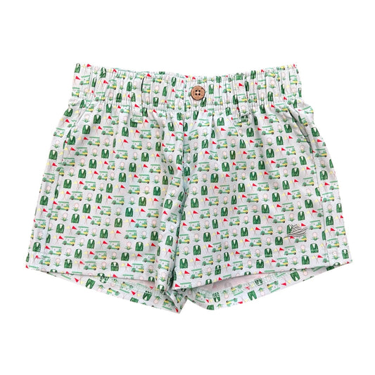 South Bound Green Golf Performance Play Shorts