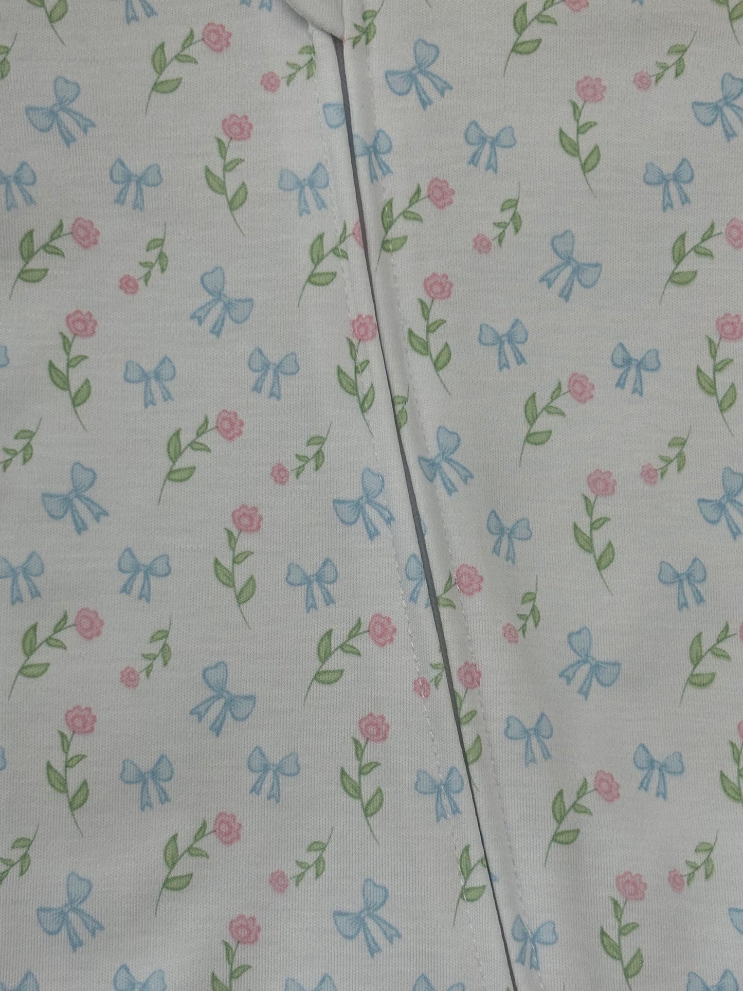 Magnolia Baby Evelyn’s Classics Print Zip Footie
