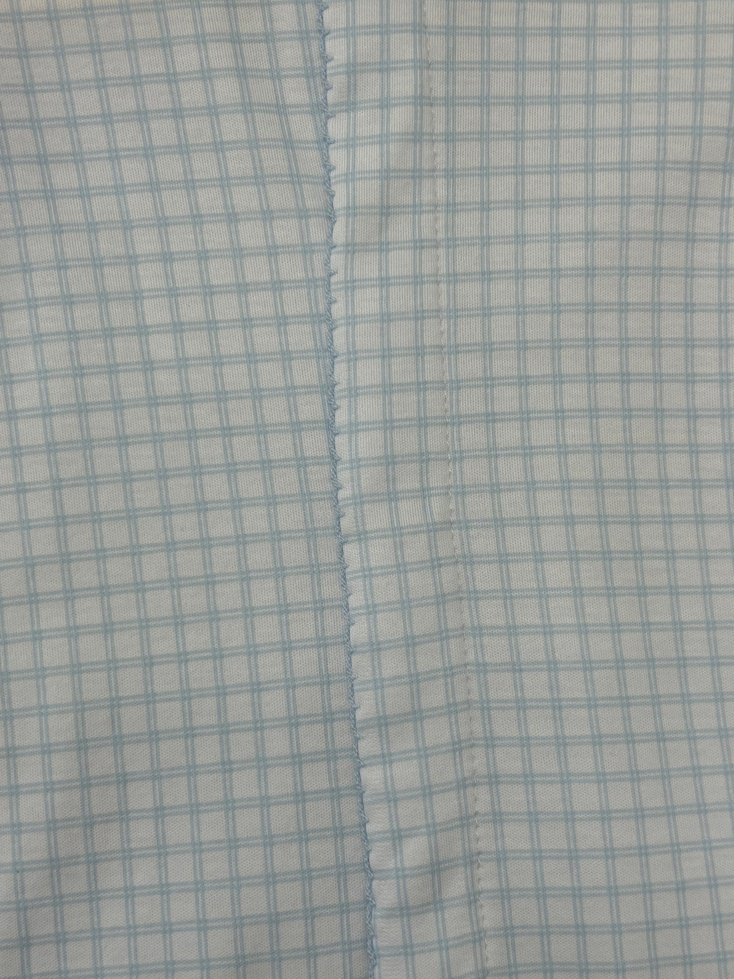 Magnolia Baby Light Blue Peek-A-Boo Wishes Zip Footie