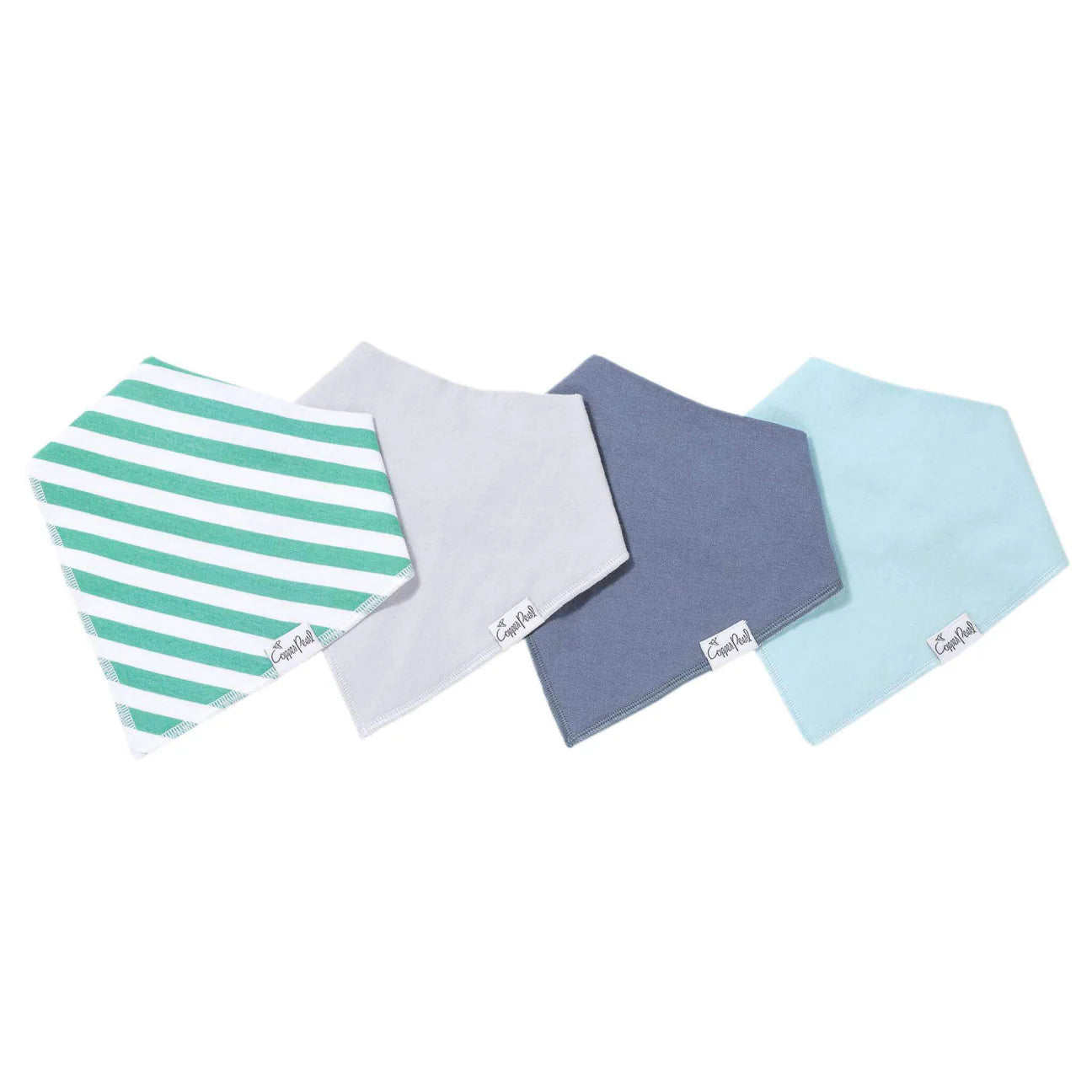 Copper Pearl Baby Bandana Bibs