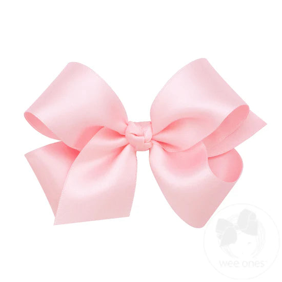 Wee Ones French  Satin Bow - Medium