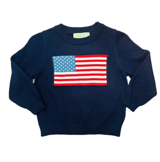 Sage & Lilly USA Flag Sweater