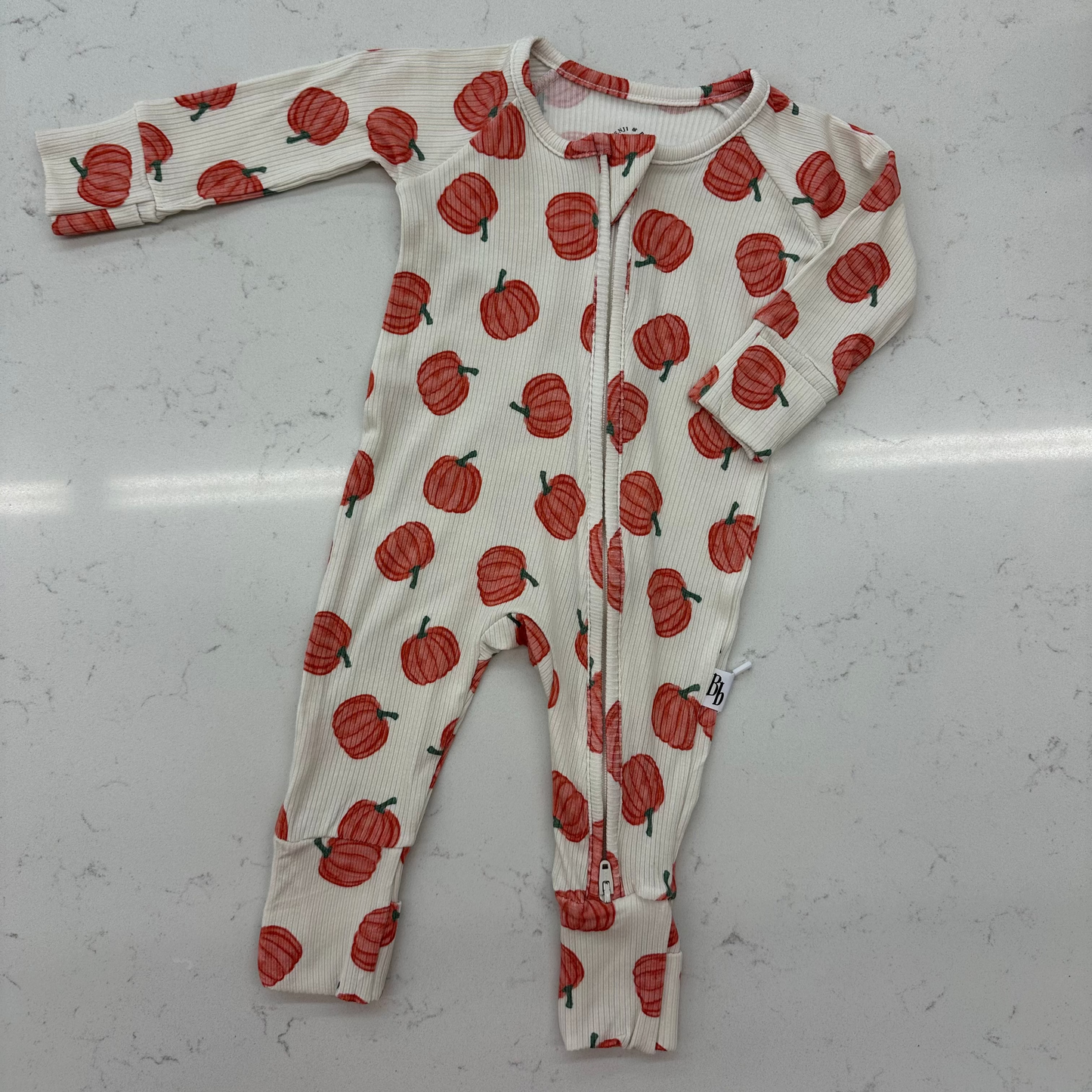 Benji & Bru Lil' Pumpkin Zippie