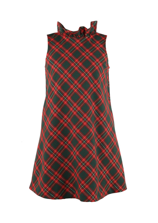 Gabby Red Blair Plaid Dress