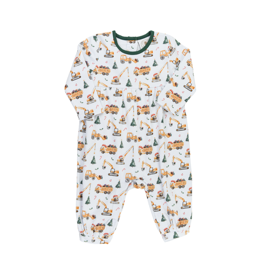Cypress Row Christmas Construction Parker Playsuit