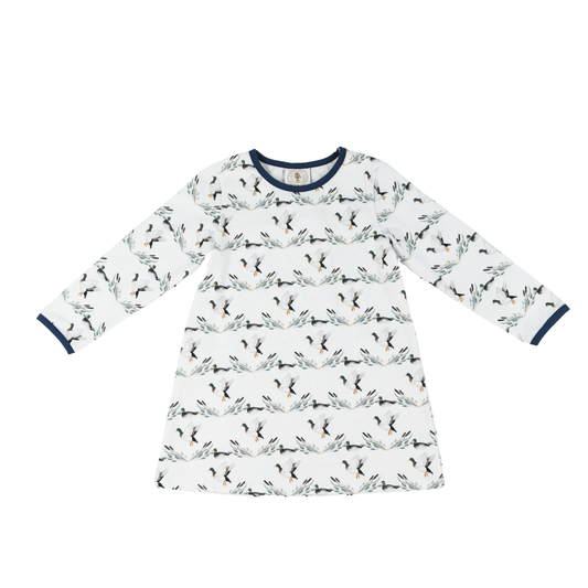 Cypress Row Mannered Mallard Susie Swing Dress