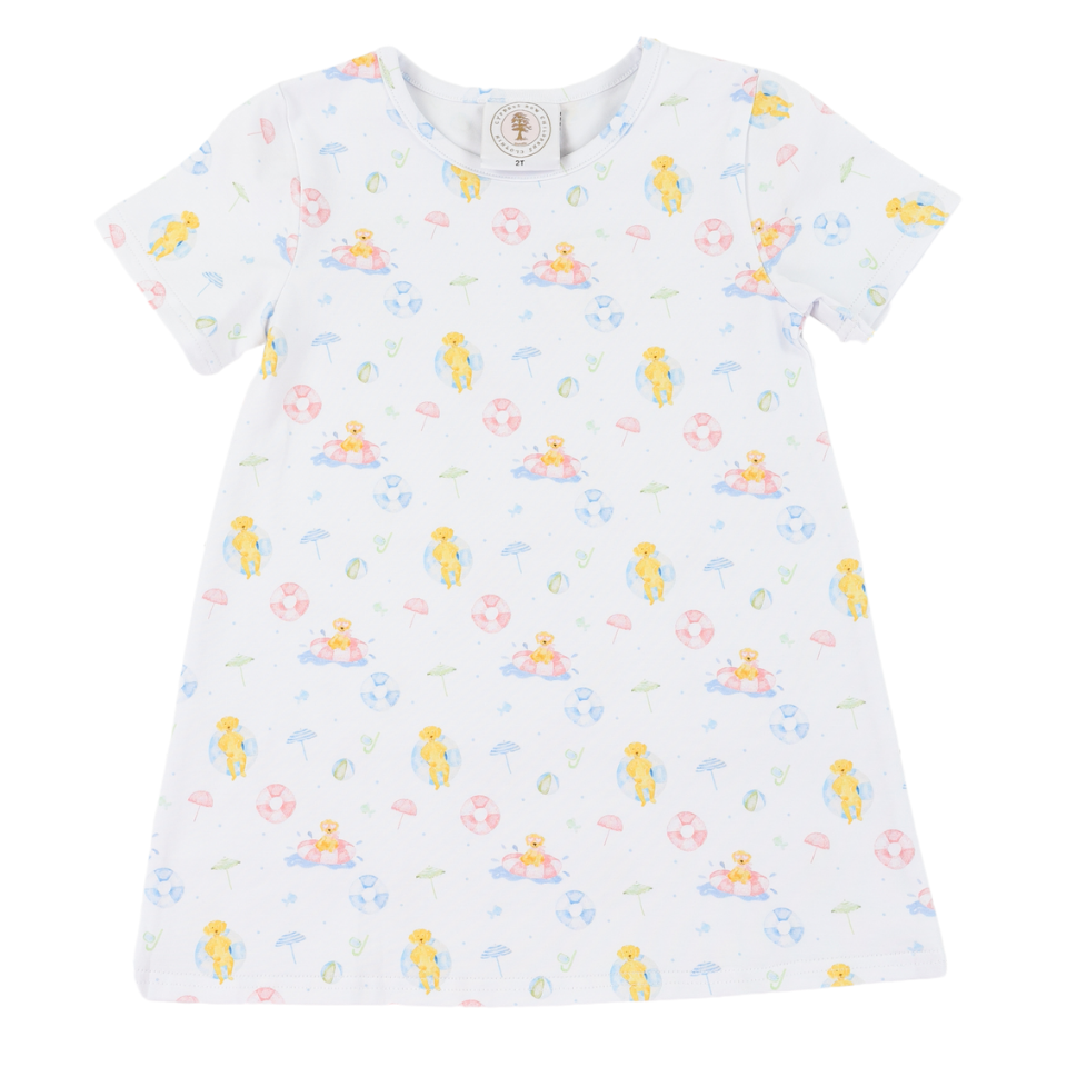 Cypress Row Poolside Paws Susie Swing Dress