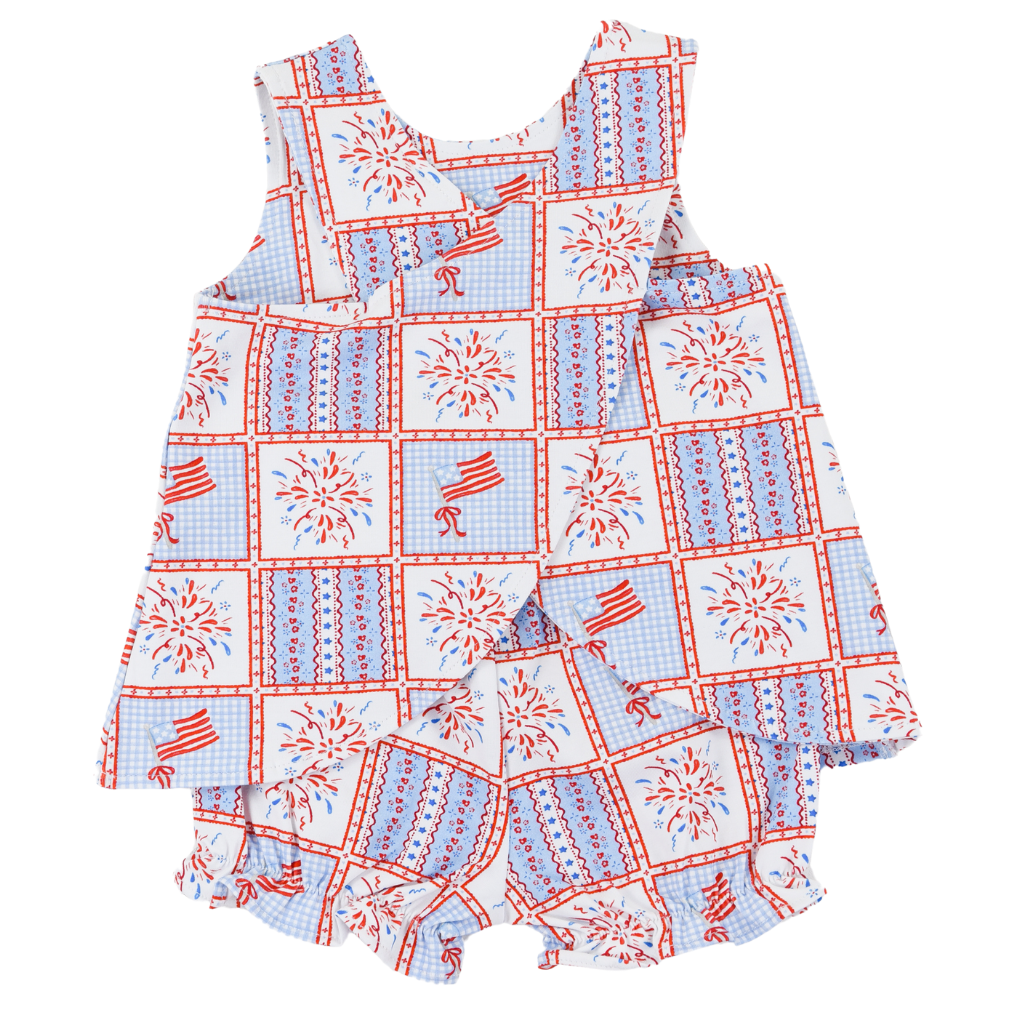 Cypress Row Patriotic Patchwork Cassidy Crossover Set