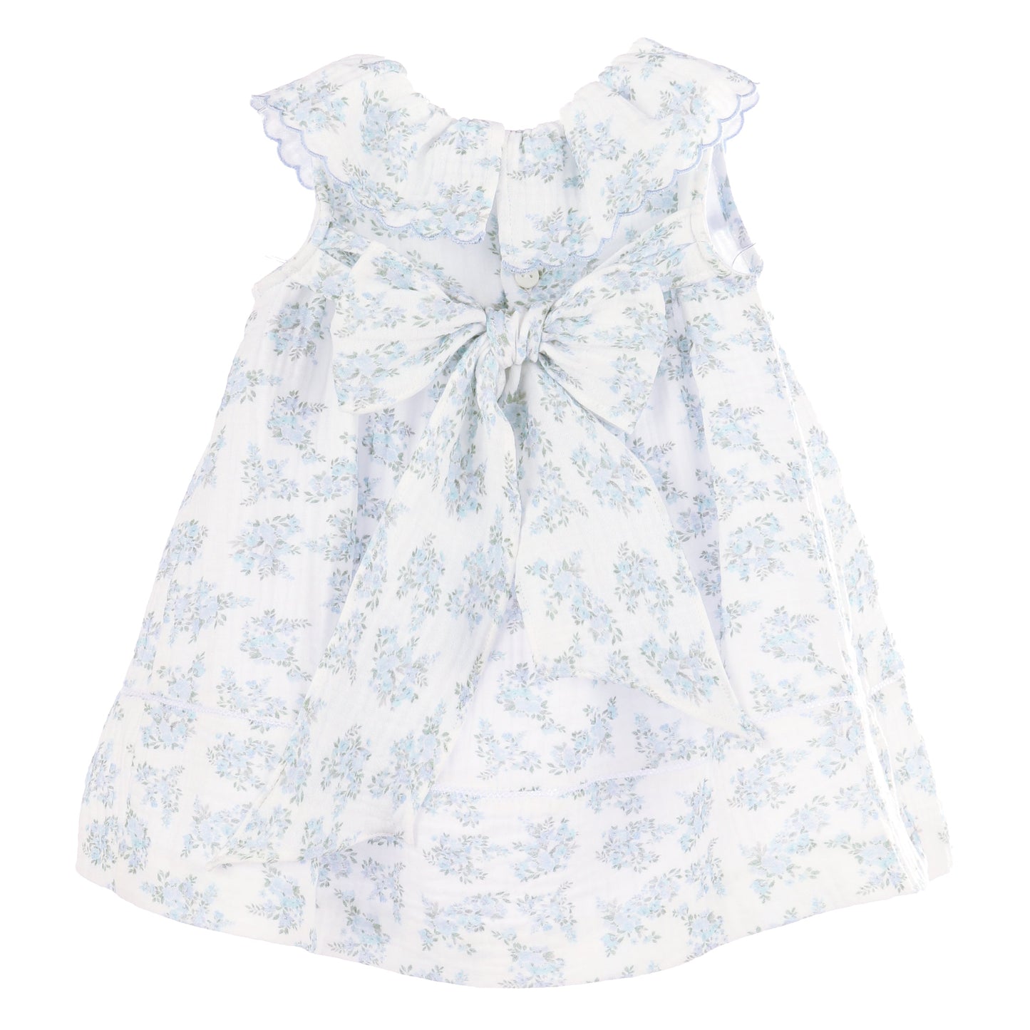 Sophie & Lucas Lilac Floral Bluffs Ruffle Dress