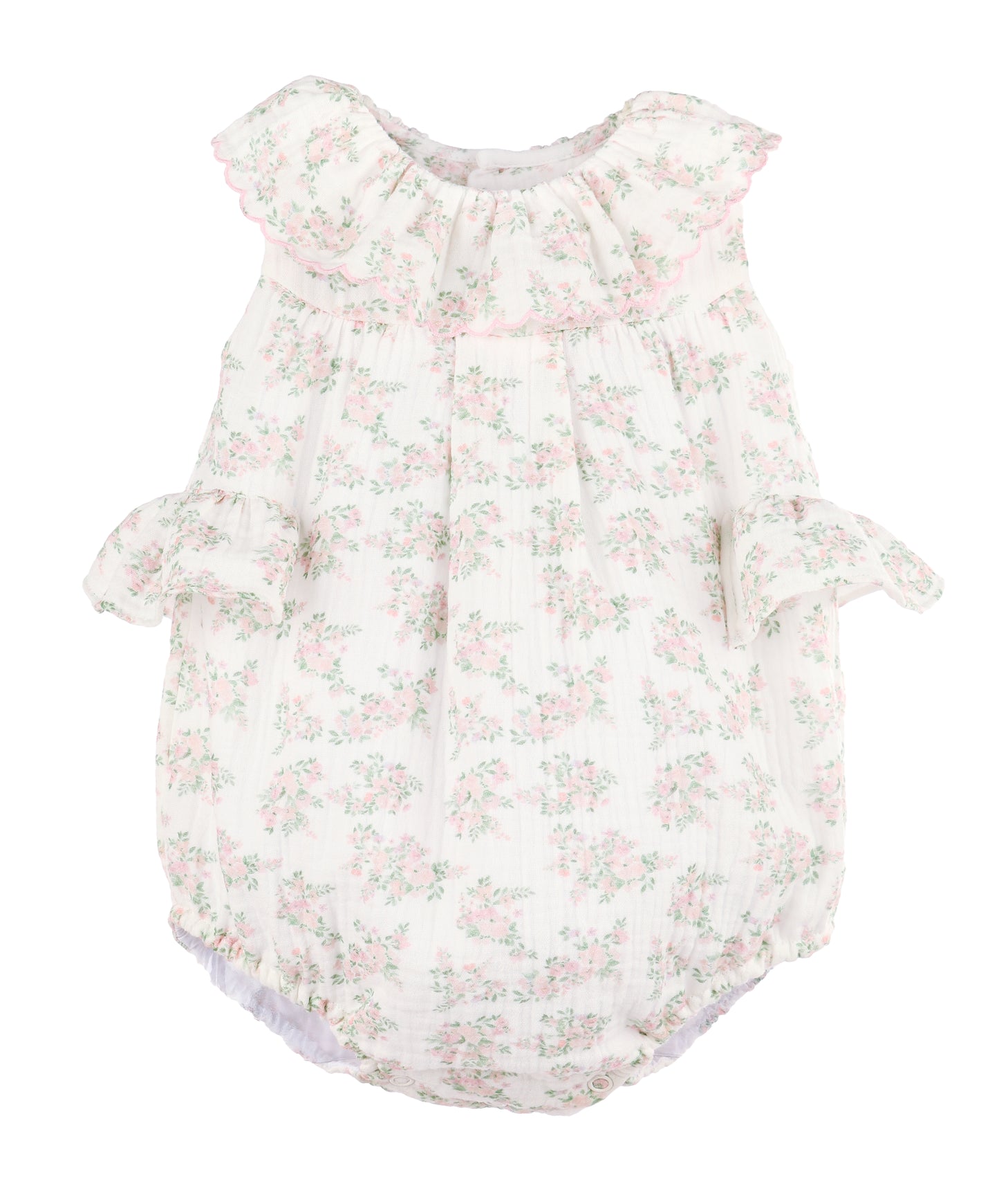 Sophie & Lucas Plink Floral Bluffs Ruffle Bubble