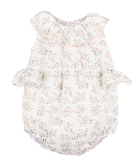 Sophie & Lucas Plink Floral Bluffs Ruffle Bubble