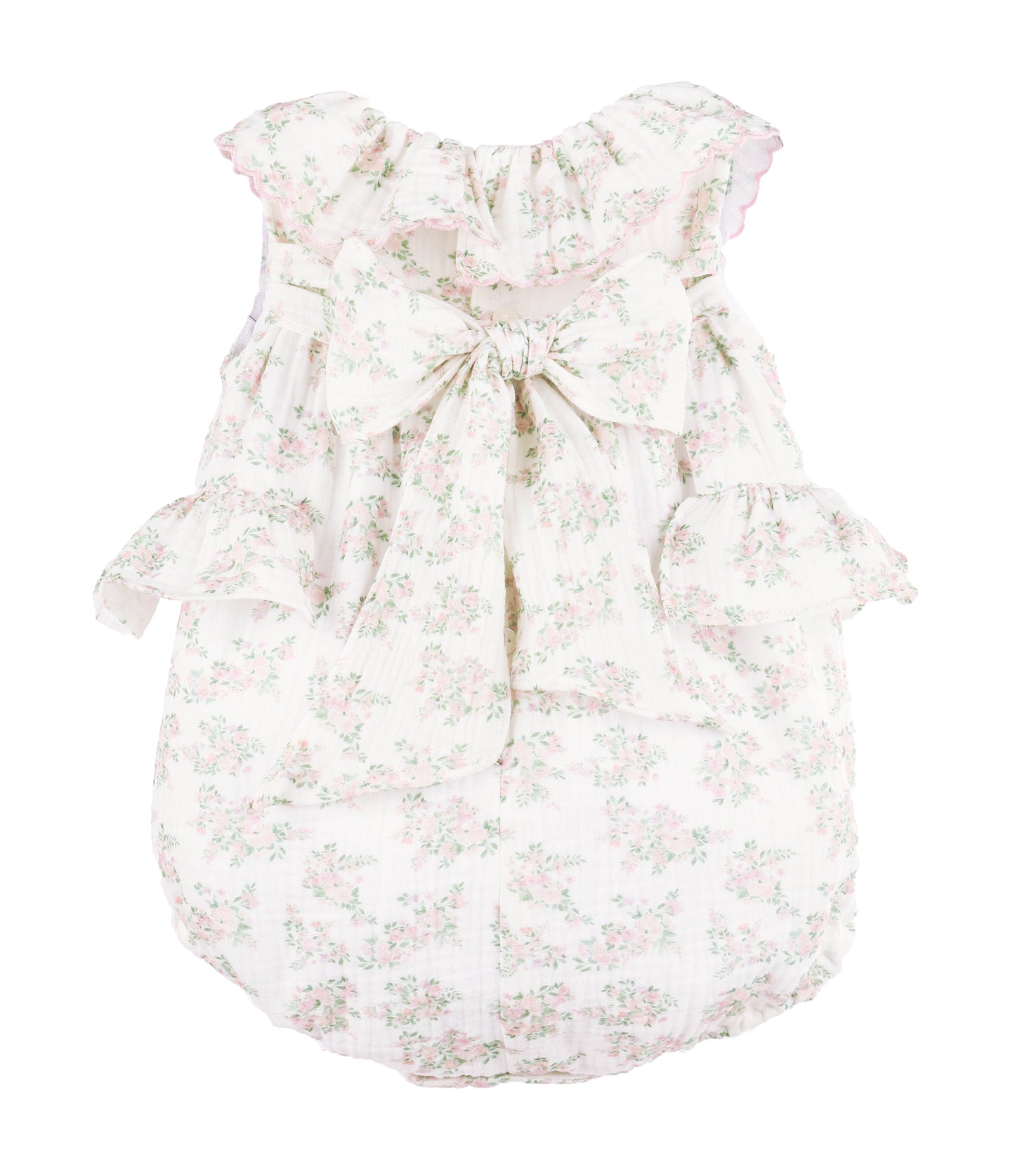 Sophie & Lucas Plink Floral Bluffs Ruffle Bubble