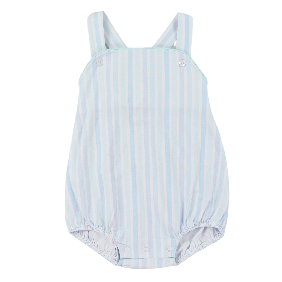 Cypress Row Seaside Stripe Silas Sunsuit