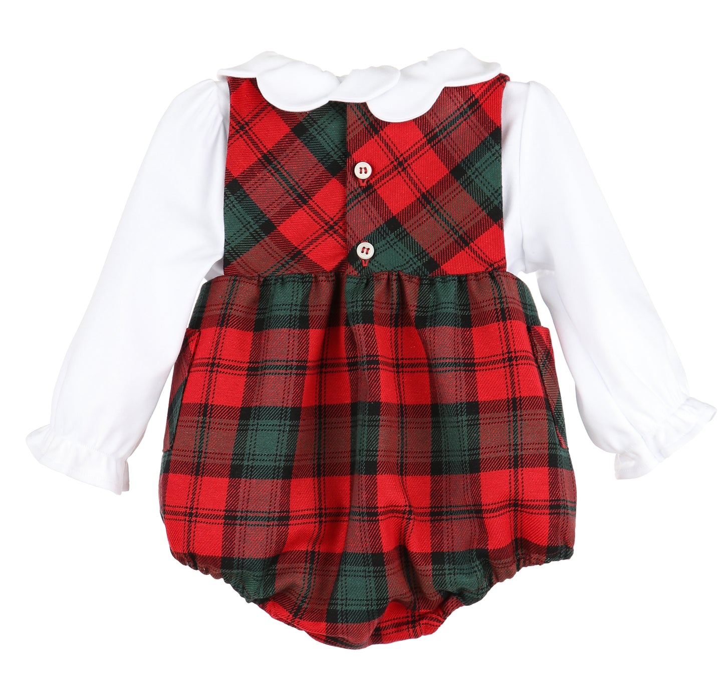 Sophie & Lucas Tartan Tidings Bow Bubble Set