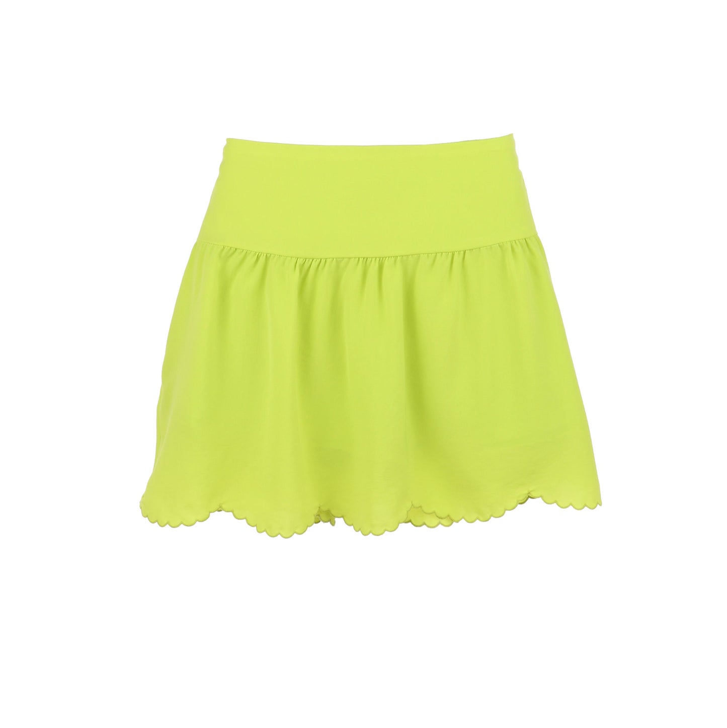 Gabby Green Angela Scalloped Skort