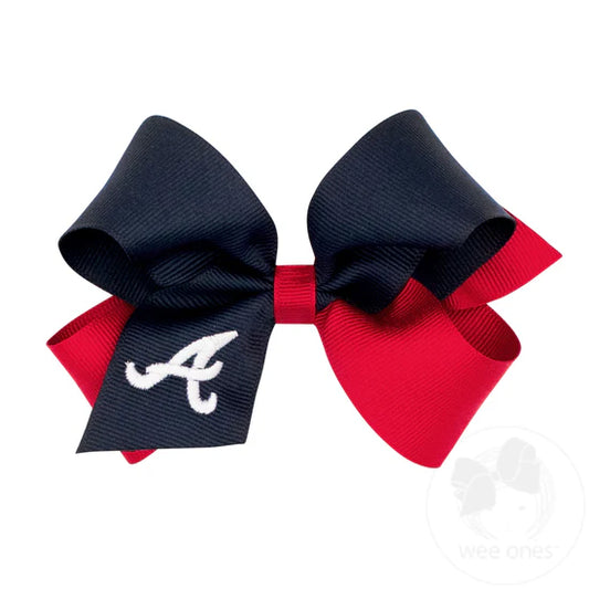 Wee Ones Atlanta Braves Bow