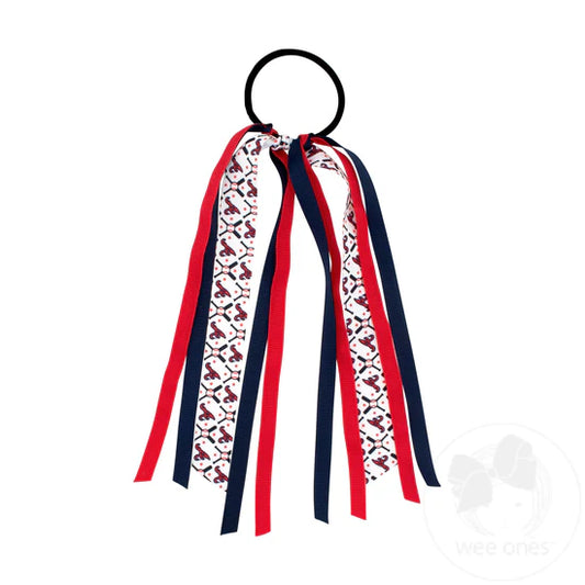 Wee Ones Atlanta Braves Print Streamer Pony