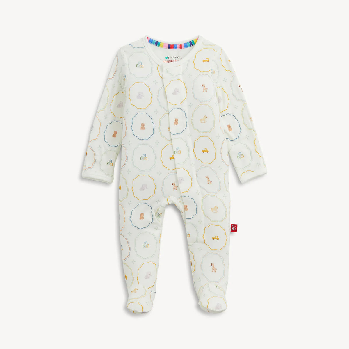 Magnetic Me Cream Nursery Magic Modal Footie