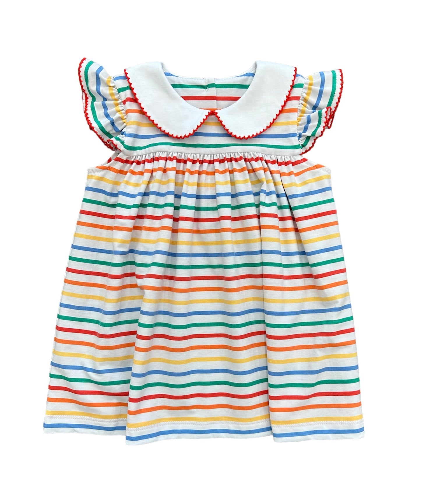 Sage & Lilly Sally Stripes Angel Wing Dress