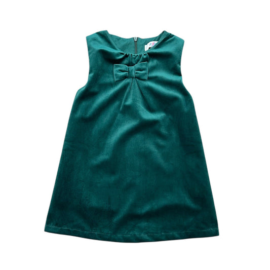 Lulu Bebe Amelia Green Velvet Dress