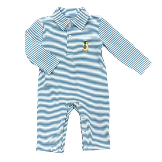 Itsy Bitsy Mallard Polo Romper