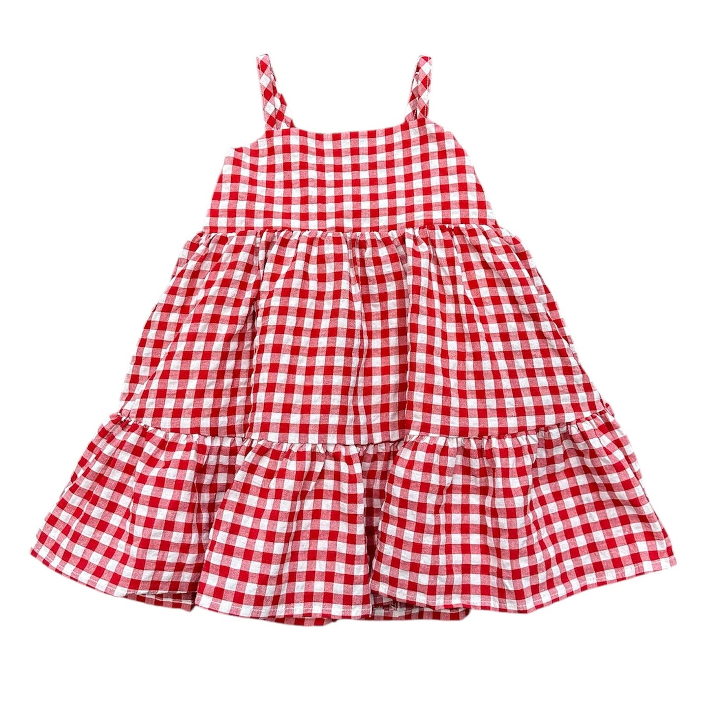 Lulu Bebe Mollie Red Gingham Dress