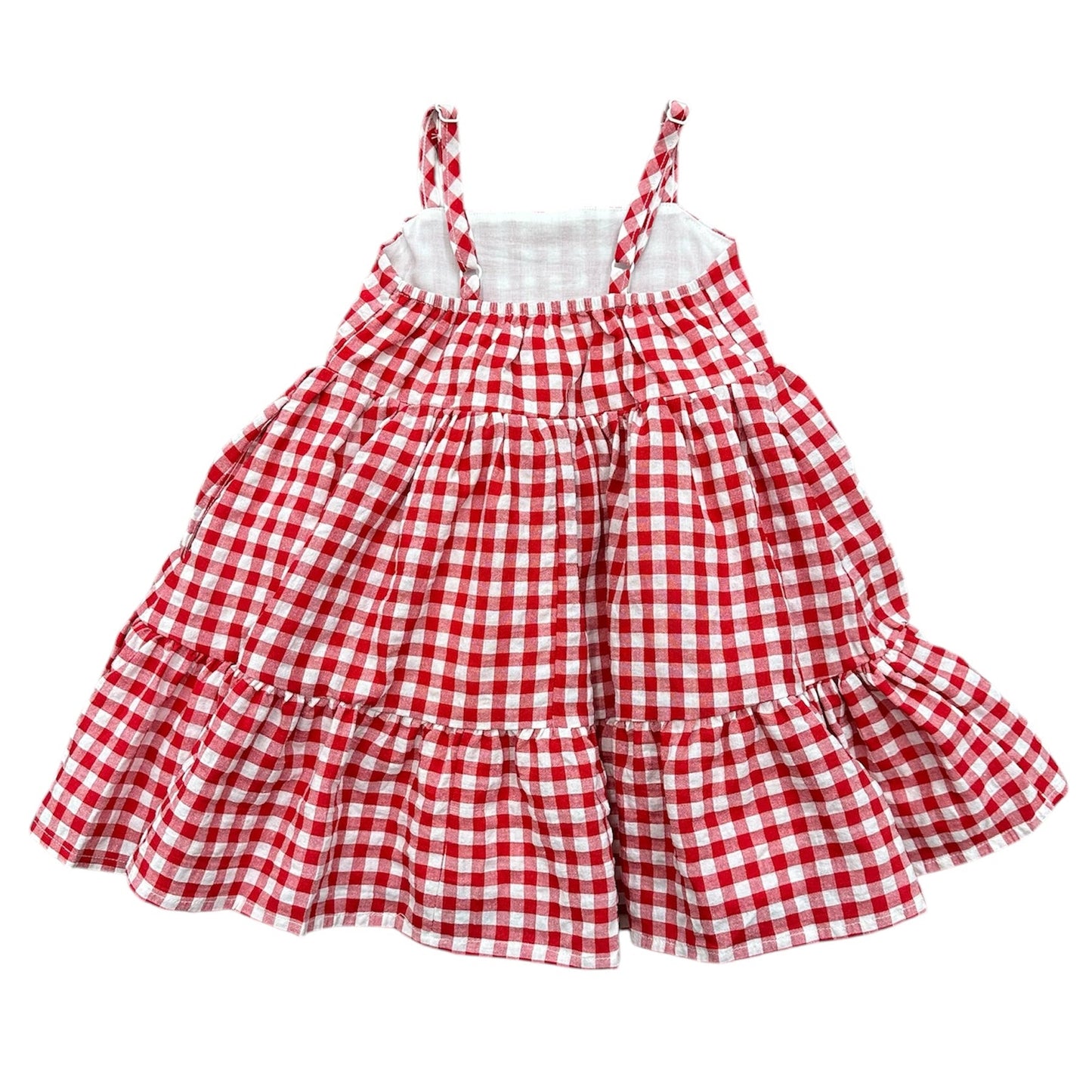 Lulu Bebe Mollie Red Gingham Dress
