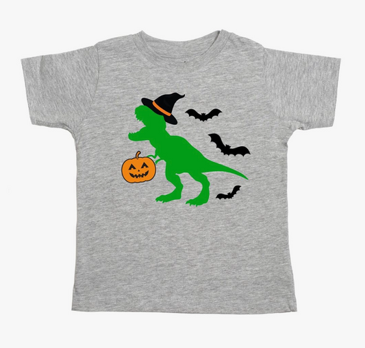 Sweet Wink Trick Rawr Treat Halloween T-Shirt