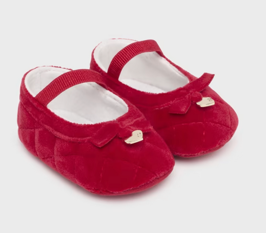 Mayoral Baby Red Mary Jane Shoes