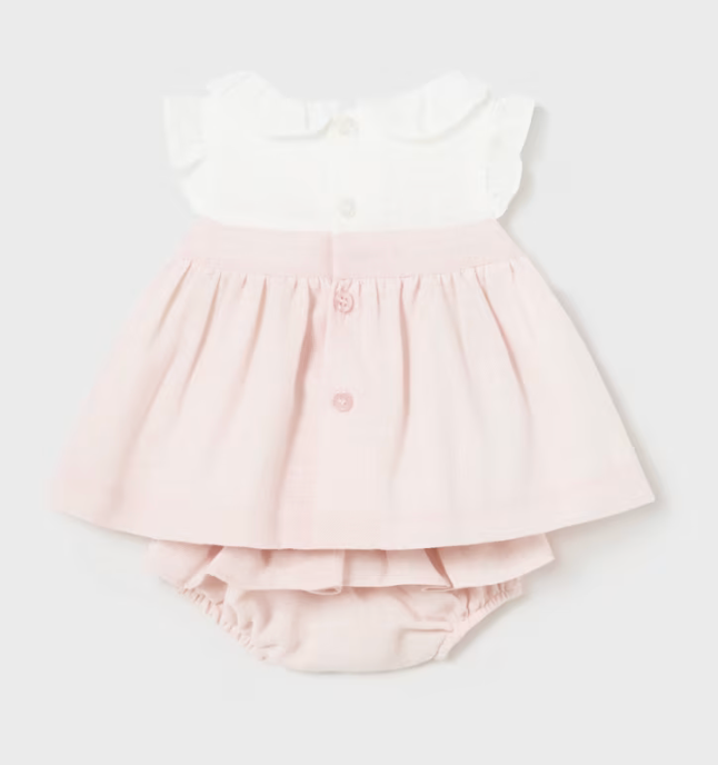 Mayoral Baby Girl Pink Dress Set