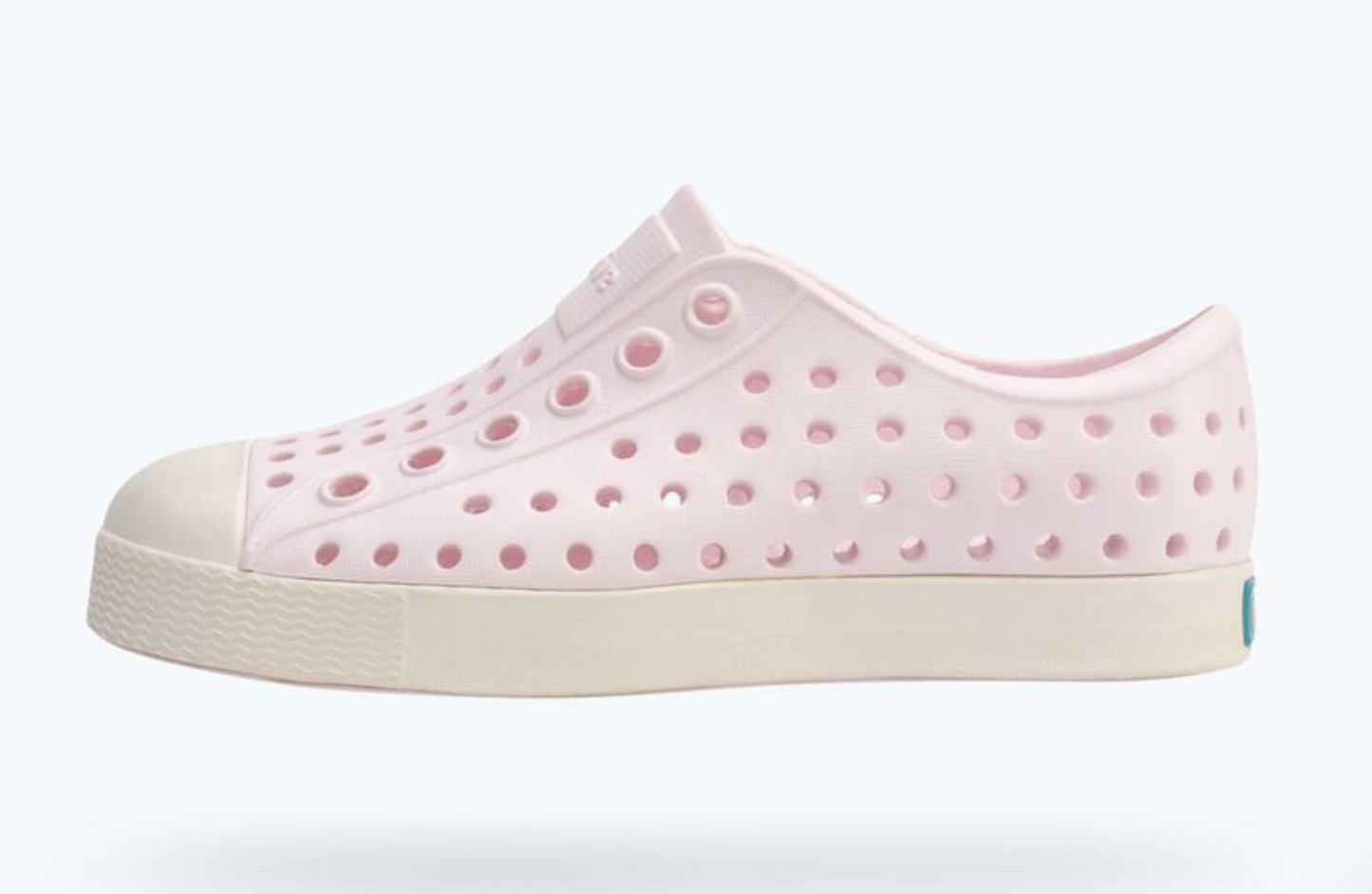 Native Jefferson Milk Pink/Shell White Slip On Shoe