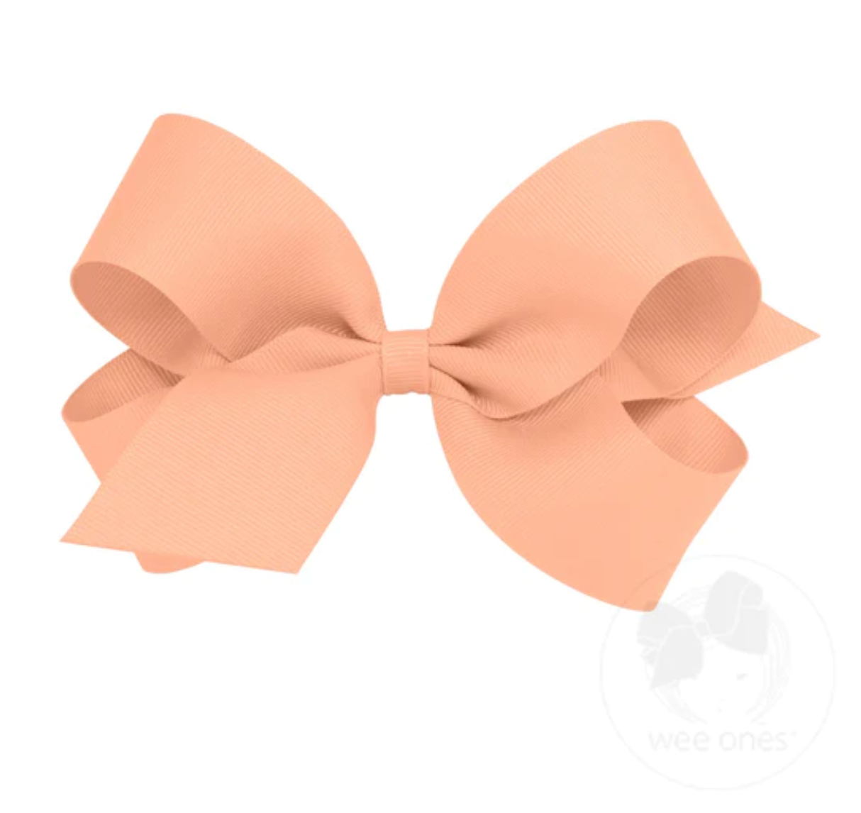 Wee Ones Hair Bows Light Coral LCR