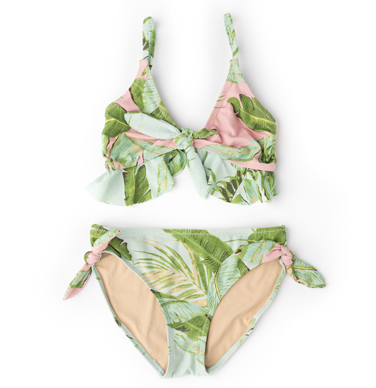 Shade Critters Cabana Palms Shimmer Ruffle Bikini