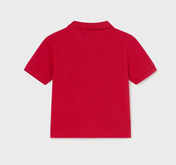 Mayoral Baby Boy Red Polo Shirt