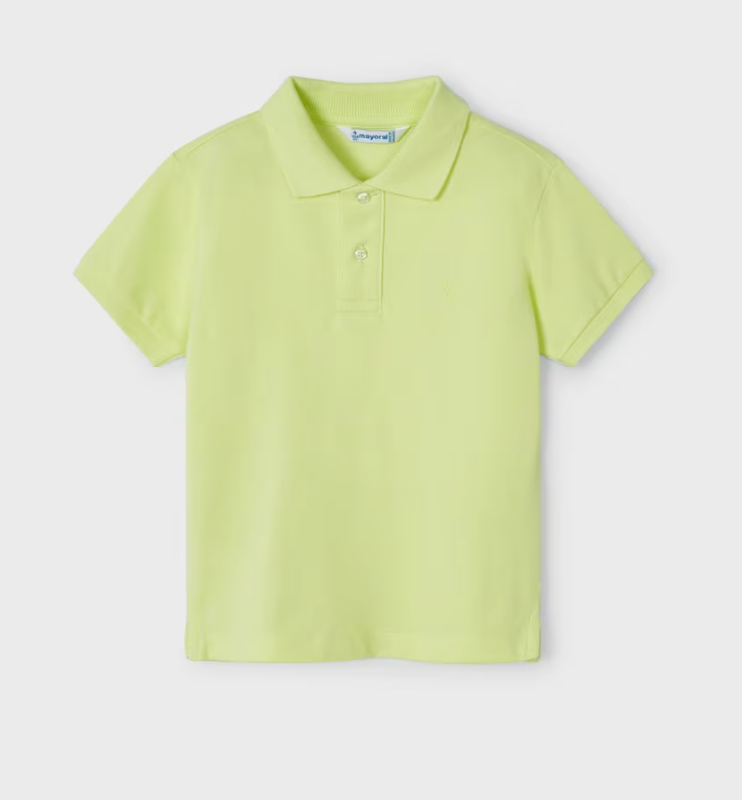 Mayoral Boy Lime Green Polo