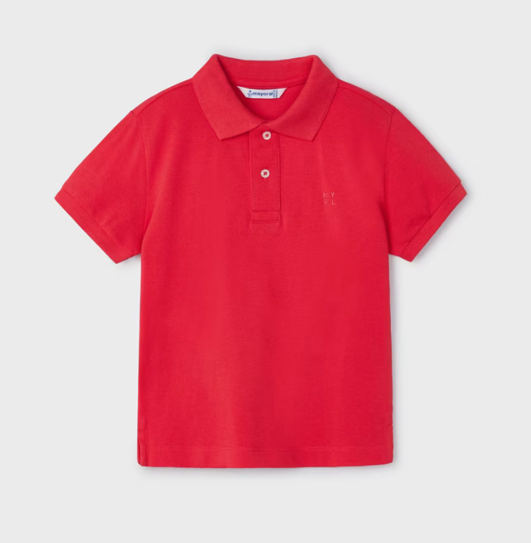 Mayoral Boy Red Polo