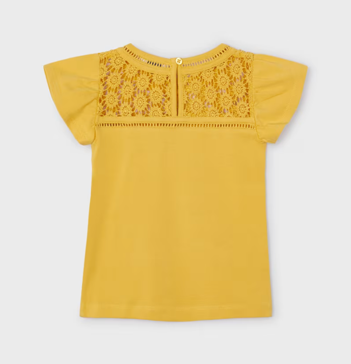 Mayoral Girl Honey Crochet Shirt